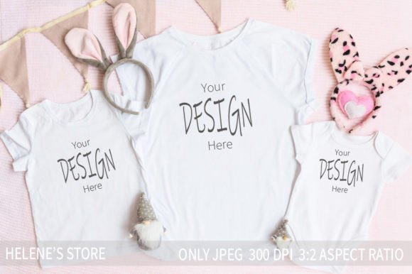 Download Easter Mom and Kids T Shirts Mockup. 3 - Kids t shirts Collection