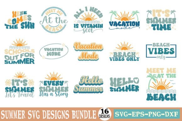 Download Summer SVG Designs Bundle - Summer svg designs Collection