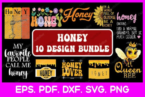 Download Bee Honey Bundle Quotes SVG Bundle - Honey bundle quotes Collection