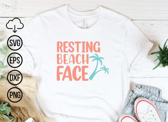 Download Resting Beach Face, Summer Svg Designs - Summer svg designs Collection