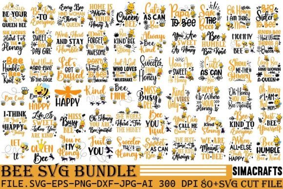 Download Bee Honey Bundle Quotes SVG Bundle - Honey bundle quotes Collection